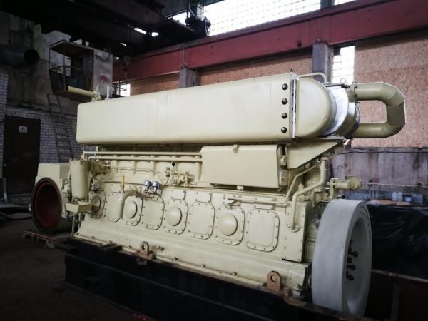 Marine diesel engine SKL type 8VD36/24A1
